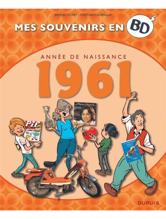 Mes souvenirs en BD tome 22 - 1961 main product photo