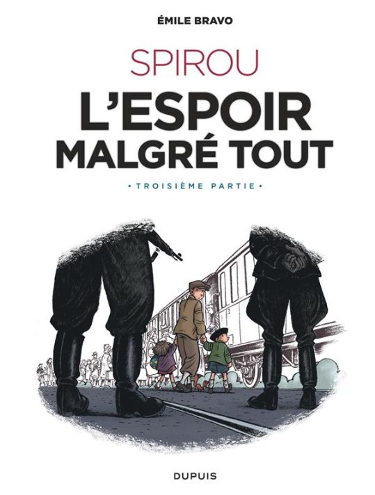 Spirou, l'espoir malgré tout tome 3 (édition canal BD n&b) main product photo