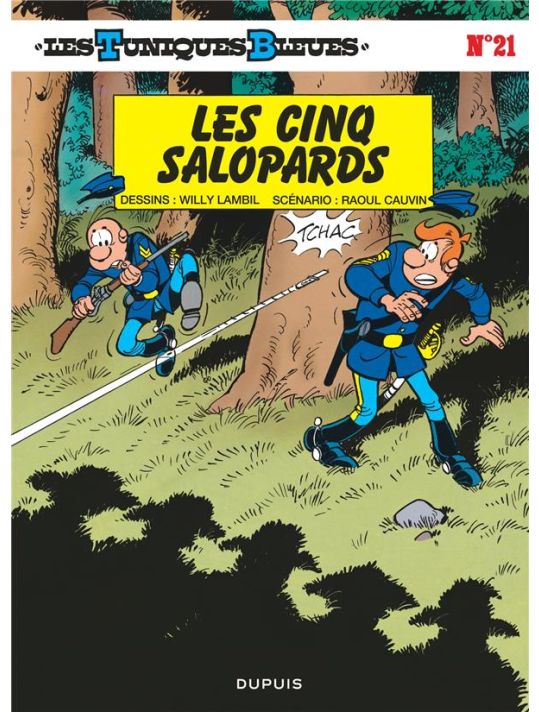 les Tuniques Bleues Tome 21 : les cinq salopards main product photo