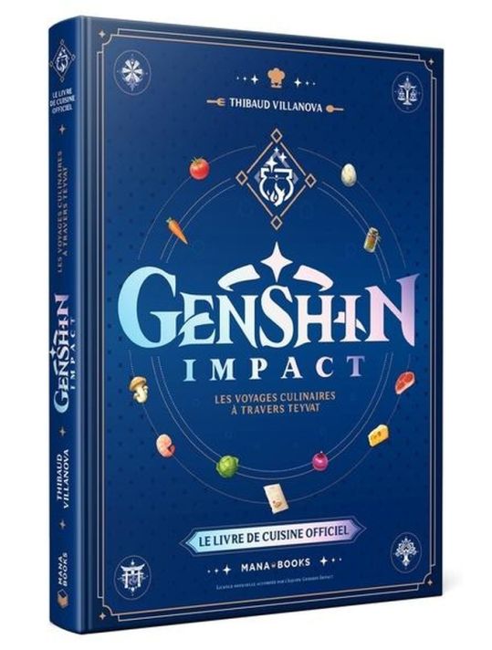 Le livre de cuisine officiel Genshin Impact main product photo
