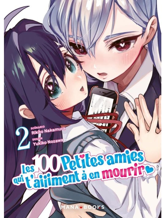 Les 100 petites amies qui t'aiiiment à en mourir tome 2 main product photo