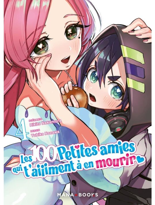 Les 100 petites amies qui t'aiiiment à en mourir tome 4 main product photo