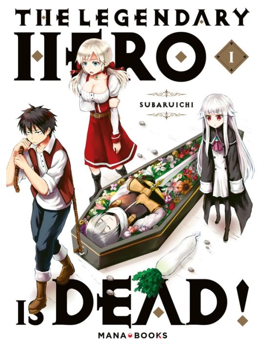 The legendary hero is dead tome 1 main product photo