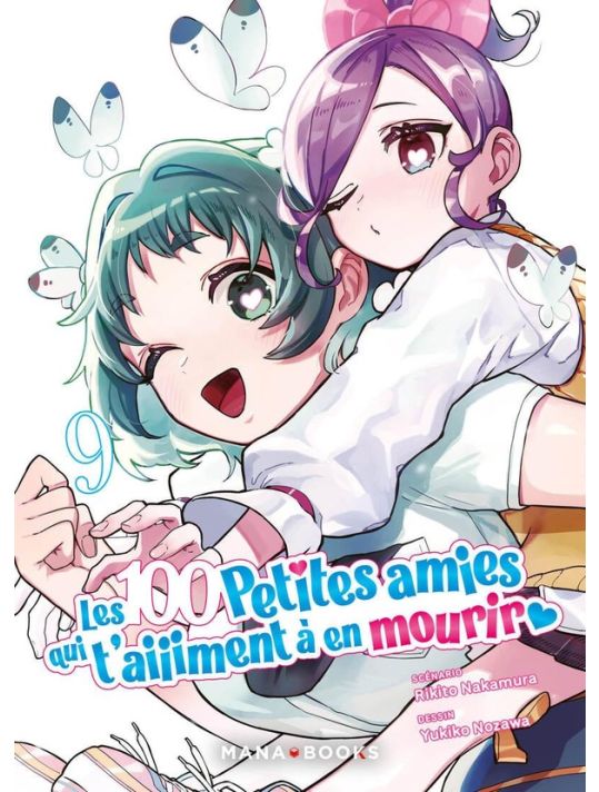 Les 100 petites amies qui t'aiiiment à en mourir tome 9 main product photo