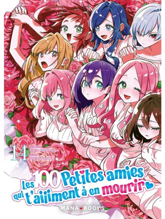 Les 100 petites amies qui t'aiiiment à en mourir tome 14 main product photo