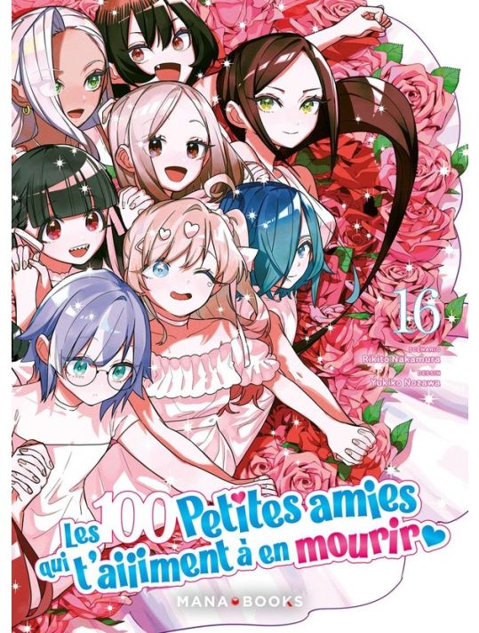 Les 100 petites amies qui t'aiiiment à en mourir tome 16 main product photo