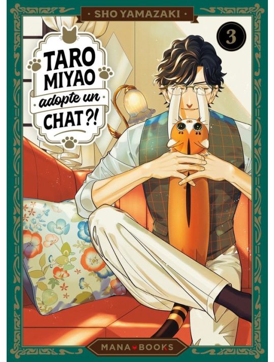 Taro Miyao adopte un chat ?! tome 3 main product photo