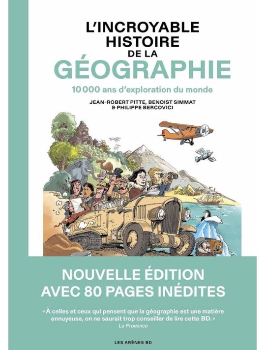 L'incroyable histoire de la géographie (2ème édition) main product photo