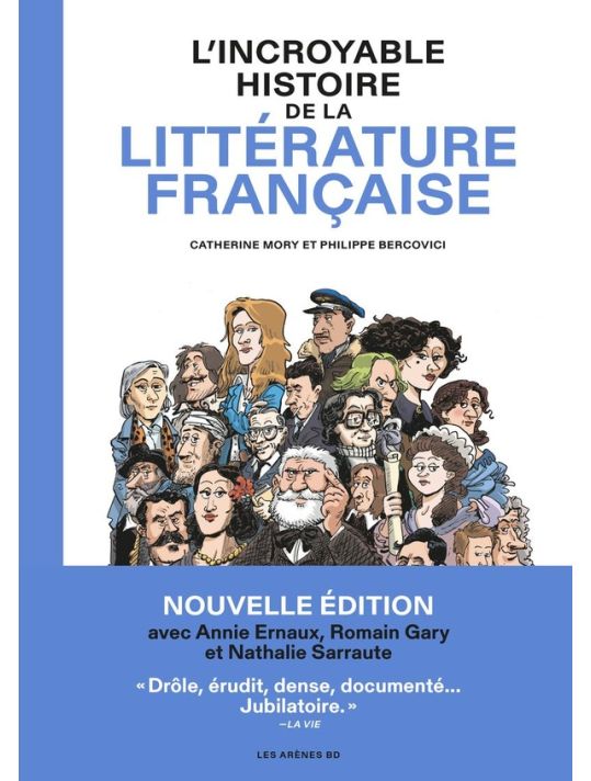 L'incroyable histoire de la littérature française (3e édition) main product photo