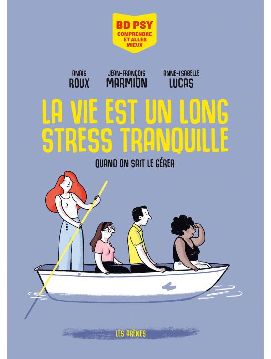 La vie est un long stress tranquille, quand on sait le gérer main product photo