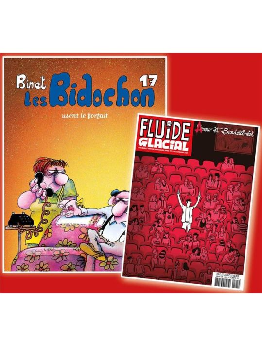 Les Bidochon tome 17 + magazine anniversaire offert main product photo