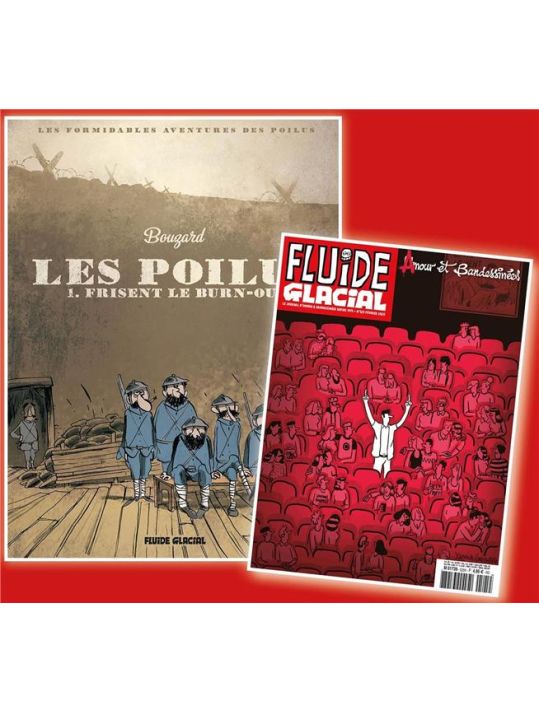 Les poilus frisent le burn-out + magazine anniversaire offert main product photo