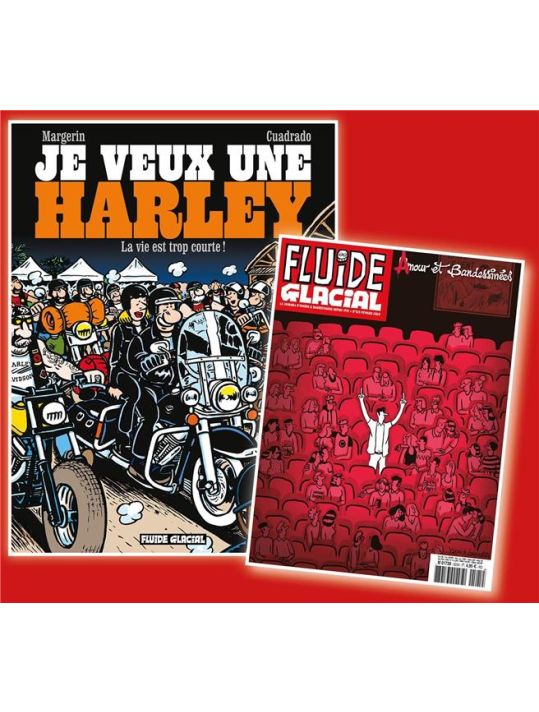 Je veux une Harley tome 1 + magazine anniversaire offert main product photo