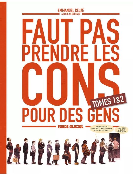 Faut pas prendre les cons pour des gens - coffret tomes 1 et 2 main product photo