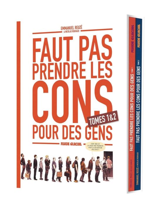 Faut pas prendre les cons pour des gens - coffret tomes 1 et 2 main product photo