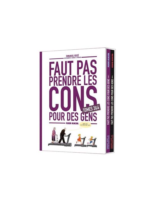 Faut pas prendre les cons pour des gens - coffret tomes 3 et 4 main product photo