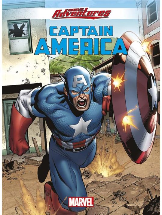 Marvel adventures tome 5 - Captain America main product photo