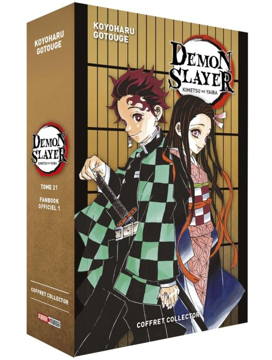 Demon slayer - coffret tome 21 + fan book tome 1 main product photo