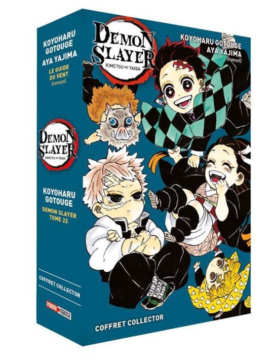 Demon slayer - coffret collector tome 22 + roman tome 3 main product photo