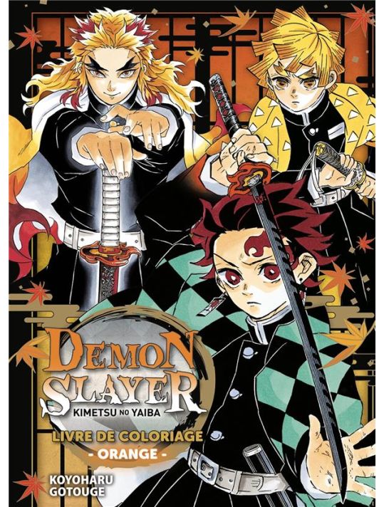 Demon slayer - livre de coloriage tome 3 main product photo
