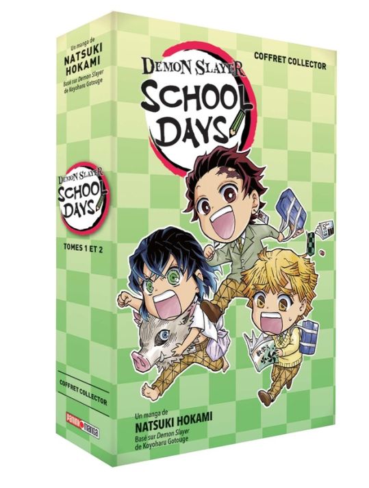 Demon slayer - school days - coffret tomes 1 et 2 main product photo