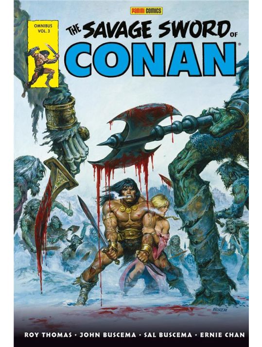 The savage sword of Conan tome 3 main product photo