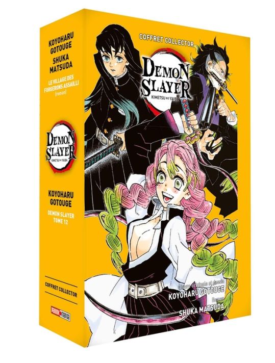 Demon slayer - coffret tome 12 + roman jeunesse tome 5 main product photo