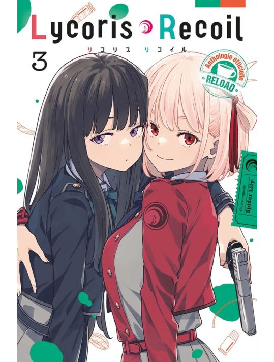 Lycoris recoil - reload tome 3 main product photo