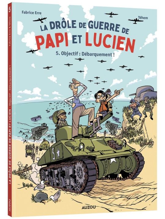 La drôle de guerre de Papi et Lucien tome 5 main product photo