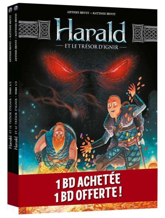 Harald et le trésor d'Ignir - pack promo tomes 1 et 2 main product photo