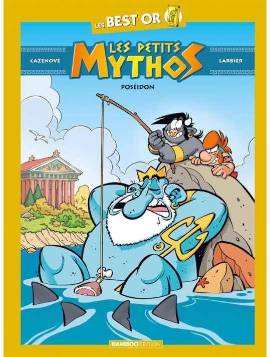 Les petits mythos - best or - Poséidon main product photo