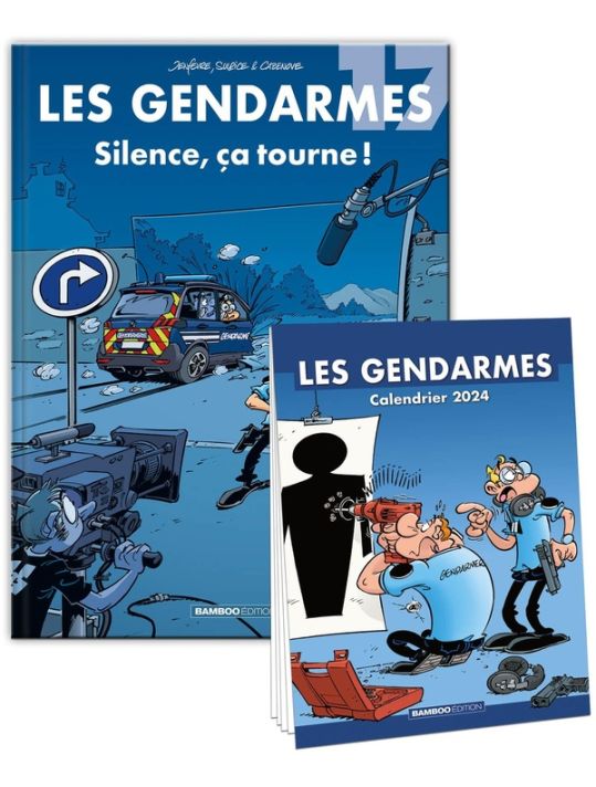 Les gendarmes tome 17 + calendrier 2024 offert main product photo