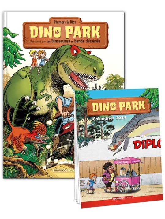 Dino park tome 1 + calendrier 2024 offert main product photo