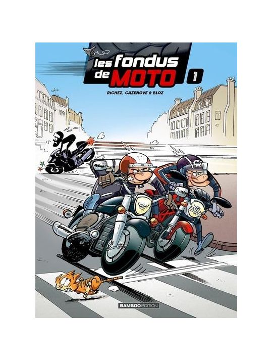 Les fondus de moto tome 1 (top humour 2024) main product photo