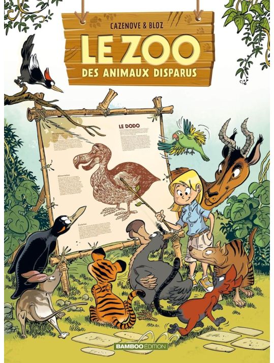 Le zoo des animaux disparus tome 1 (top humour 2024) main product photo