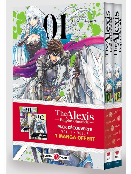The alexis empire chronicle - pack promo tomes 1 et 2 main product photo