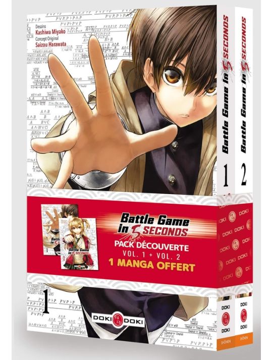 Battle game in 5 seconds - pack tomes 1 et 2 main product photo