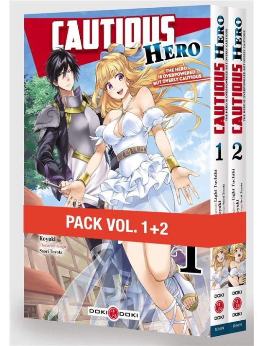 Cautious Hero - pack promo tomes 1 et 2 main product photo
