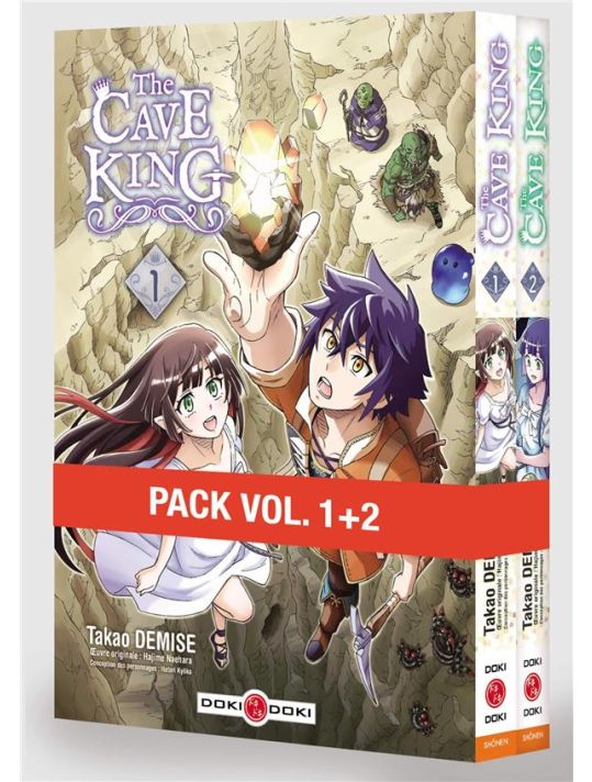 The cave king - pack promo tomes 1 et 2 main product photo
