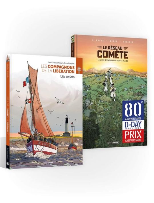 Les compagnons de la Libération - pack - L'île de Sein et le Réseau Comète main product photo