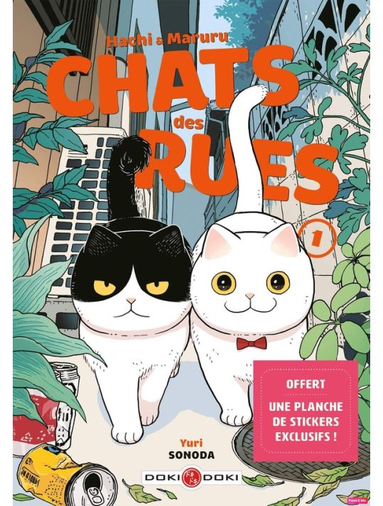 Hachi & Maruru - Chats des rues tome 1 main product photo
