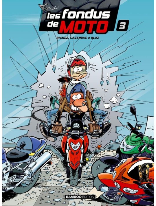Les fondus de moto (top humour 2025) tome 3 main product photo