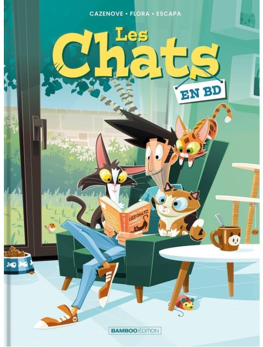 Les chats en BD tome 3 main product photo