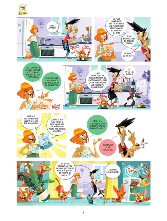 Les chats en BD tome 3