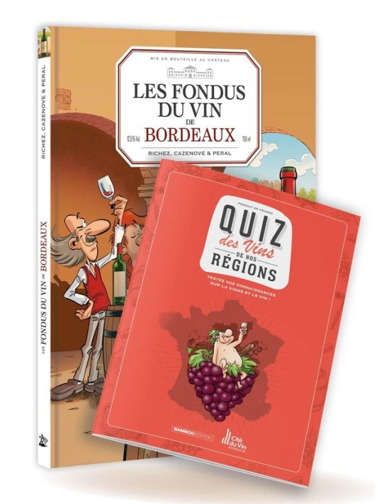 Les fondus du vin - Bordeaux + quiz offert main product photo