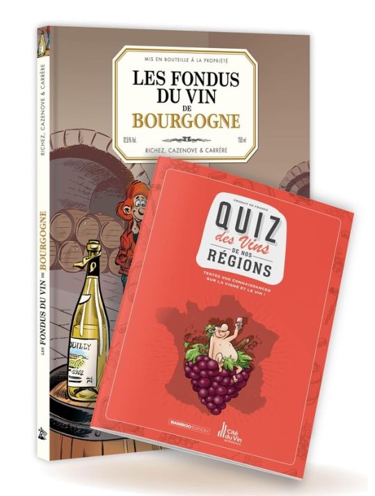 Les fondus du vin - Bourgogne + quiz offert main product photo