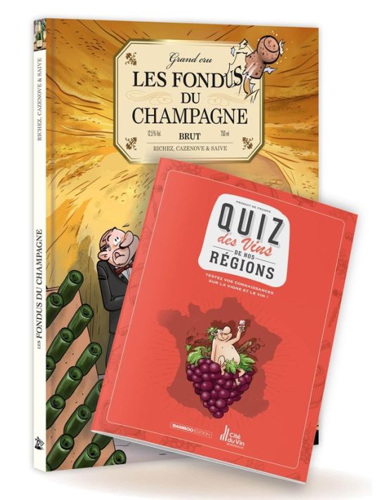 Les fondus du vin - Champagne + quiz offert main product photo