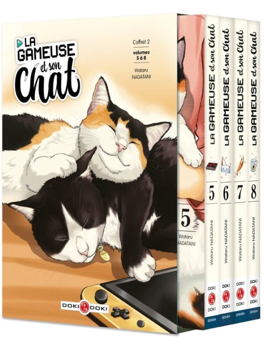 La gameuse et son chat - coffret tomes 5 à 8 main product photo
