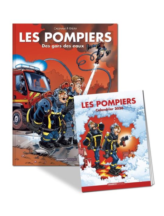 Les Pompiers tome 1 + calendrier 2026 offert main product photo