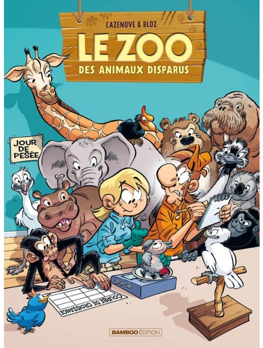 Le zoo des animaux disparus tome 7 main product photo